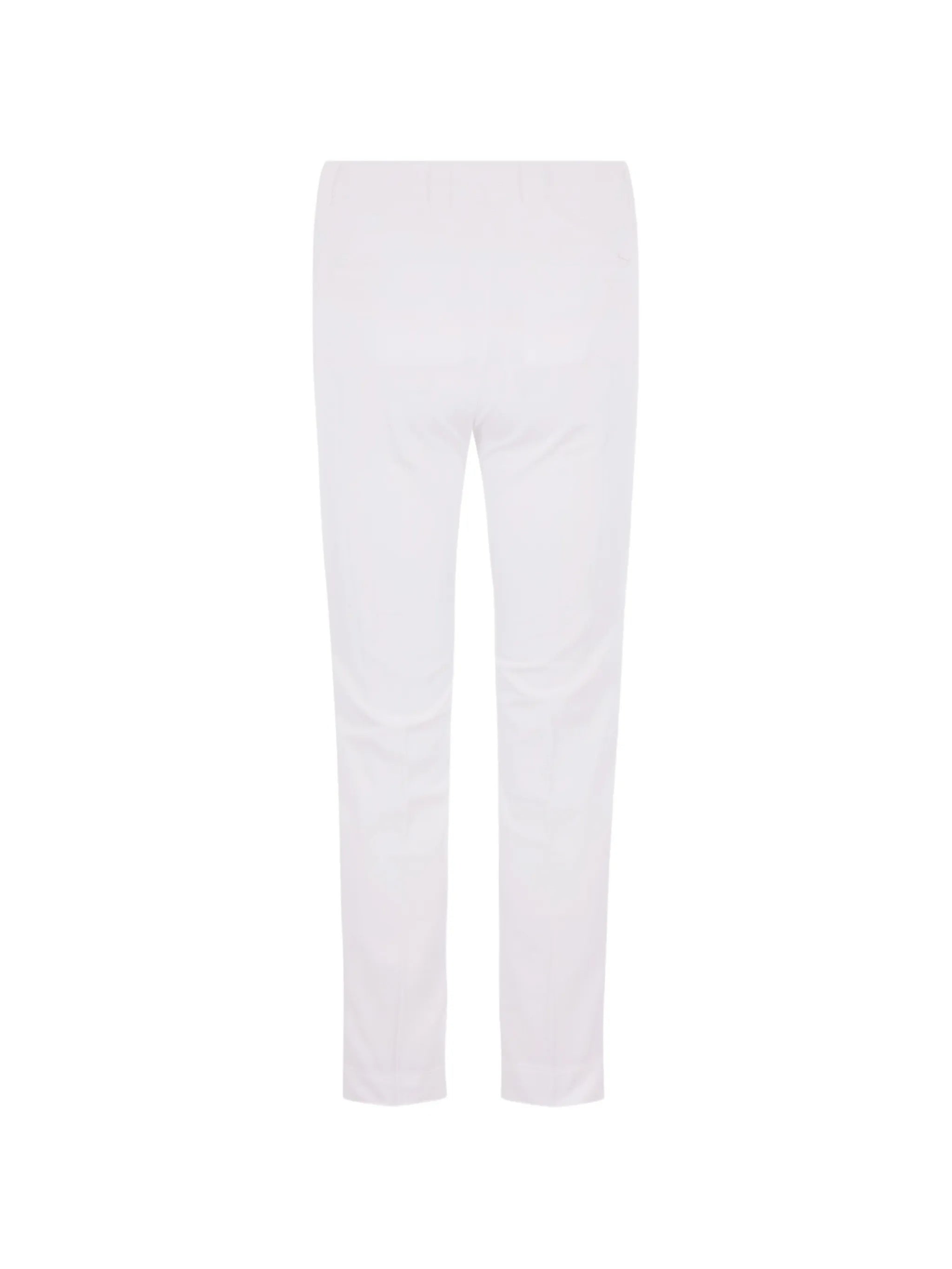 Ankle-Length Slim-Fit Trousers with Minimalist Design