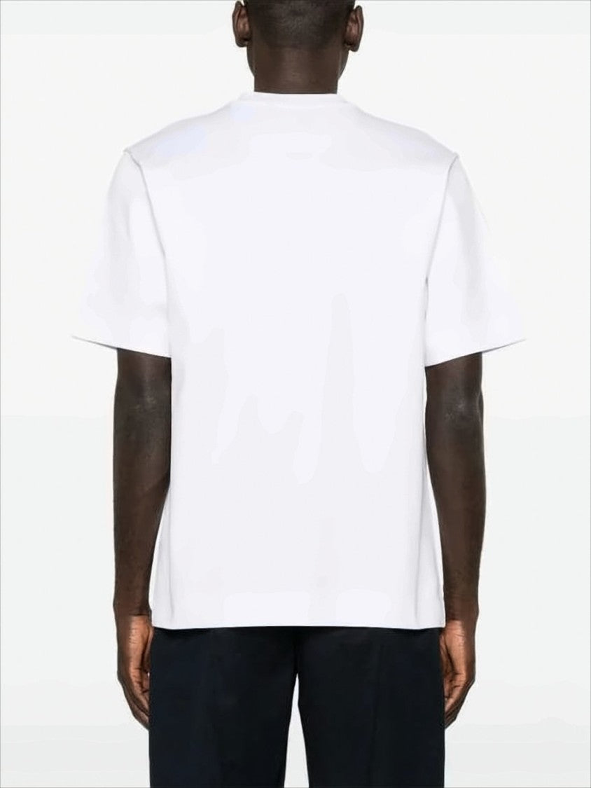 Classic Cotton T-Shirt With Minimalist Logo Detail