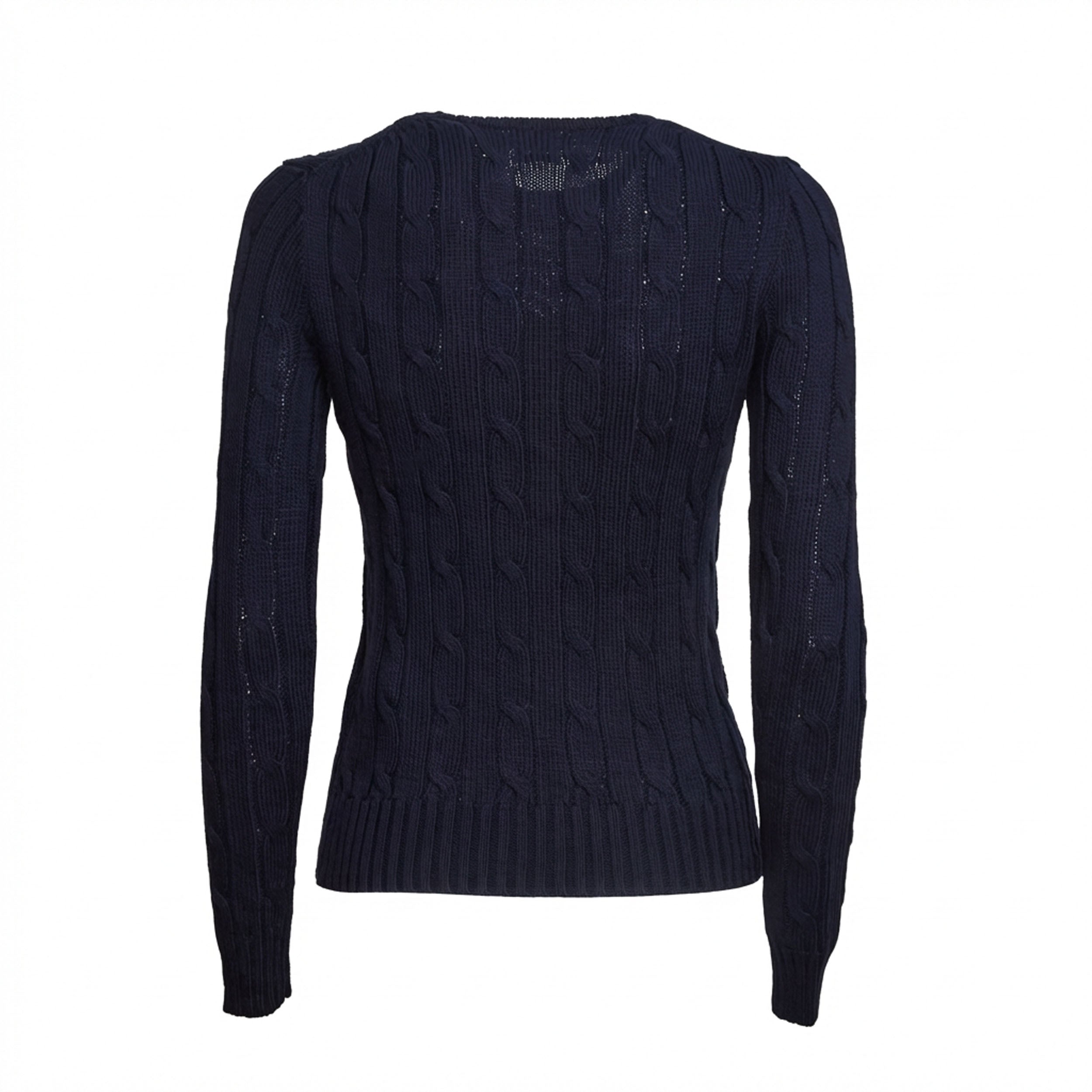 Pima Cotton Cable-Knit Sweater