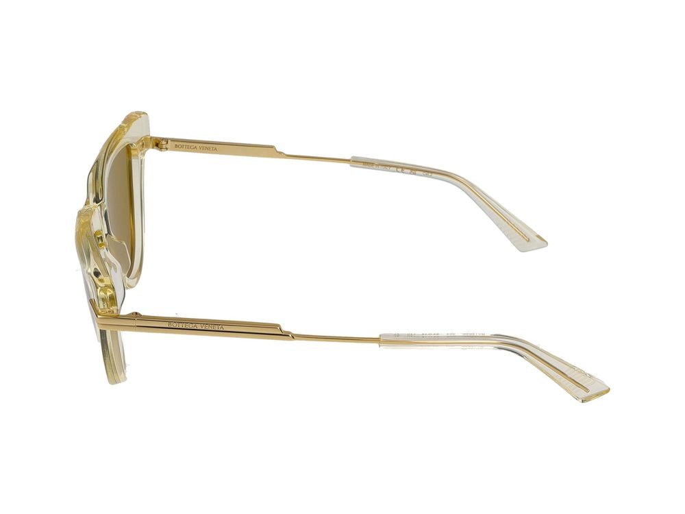 Sunglasses Bottega Veneta BV1265S 004 yellow gold brown 54/15/140