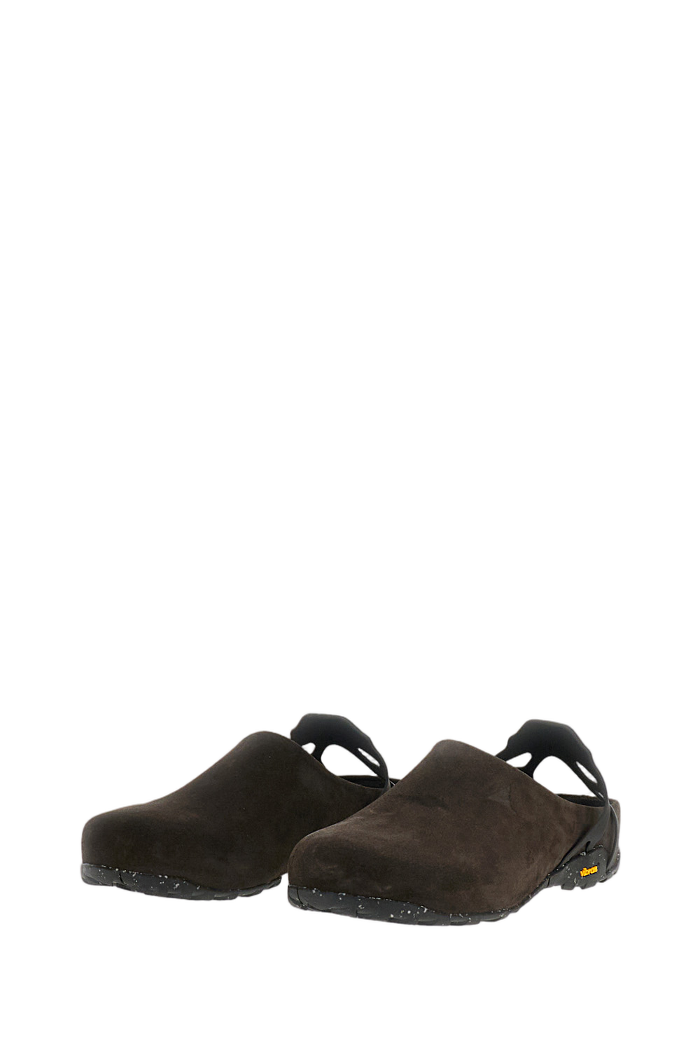 Brown Fedaia Suede Clogs