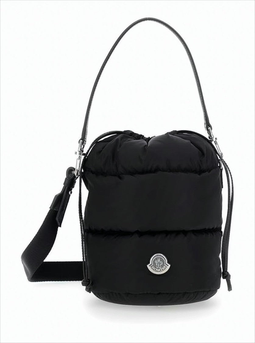 Compact Puffer-Style Shoulder Bag