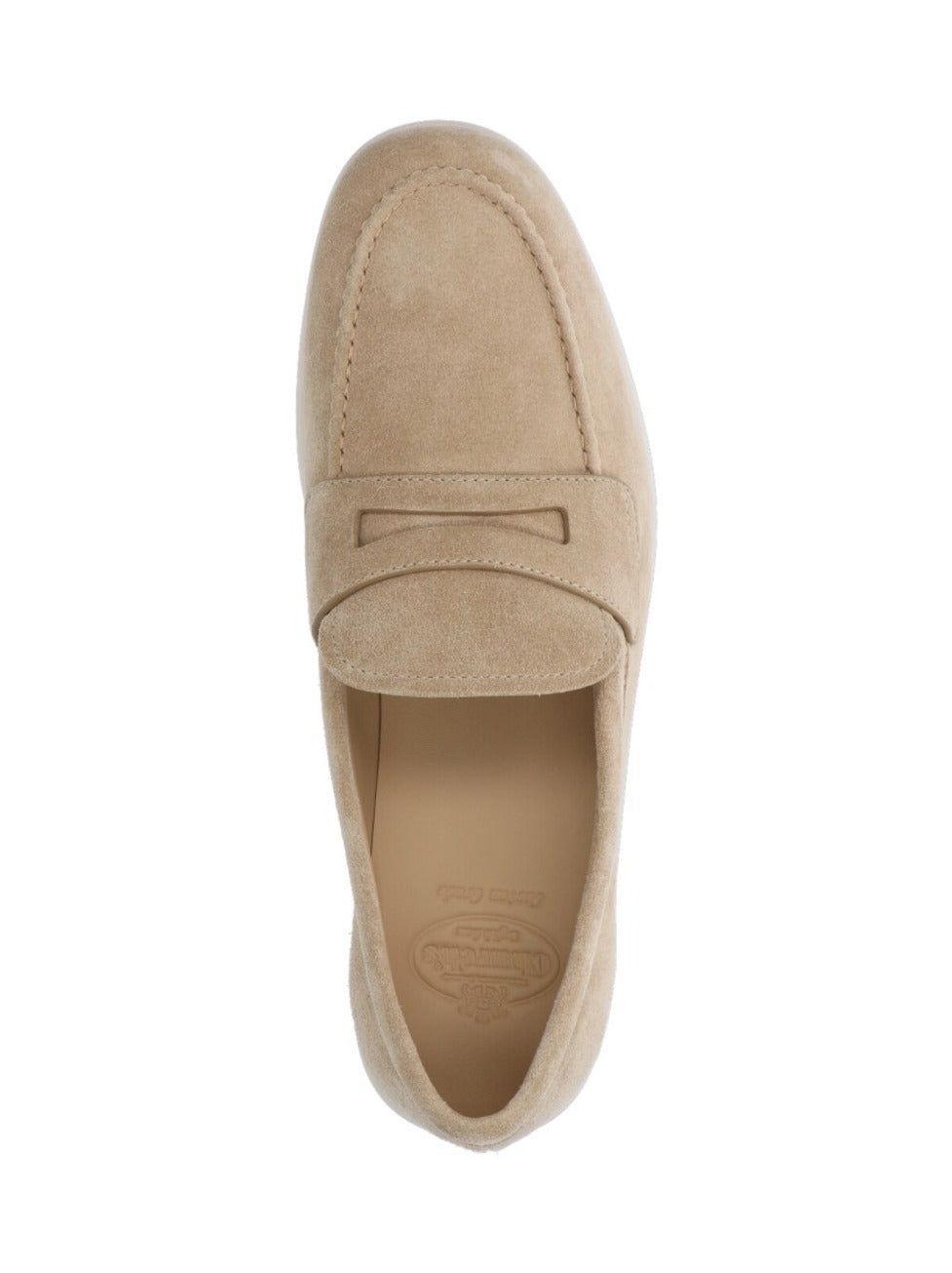 Suede Loafers – Beige