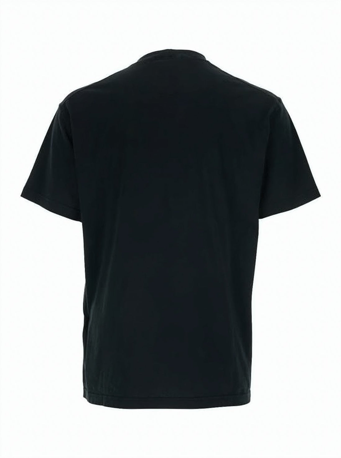 Relaxed Fit Black Cotton T-Shirt