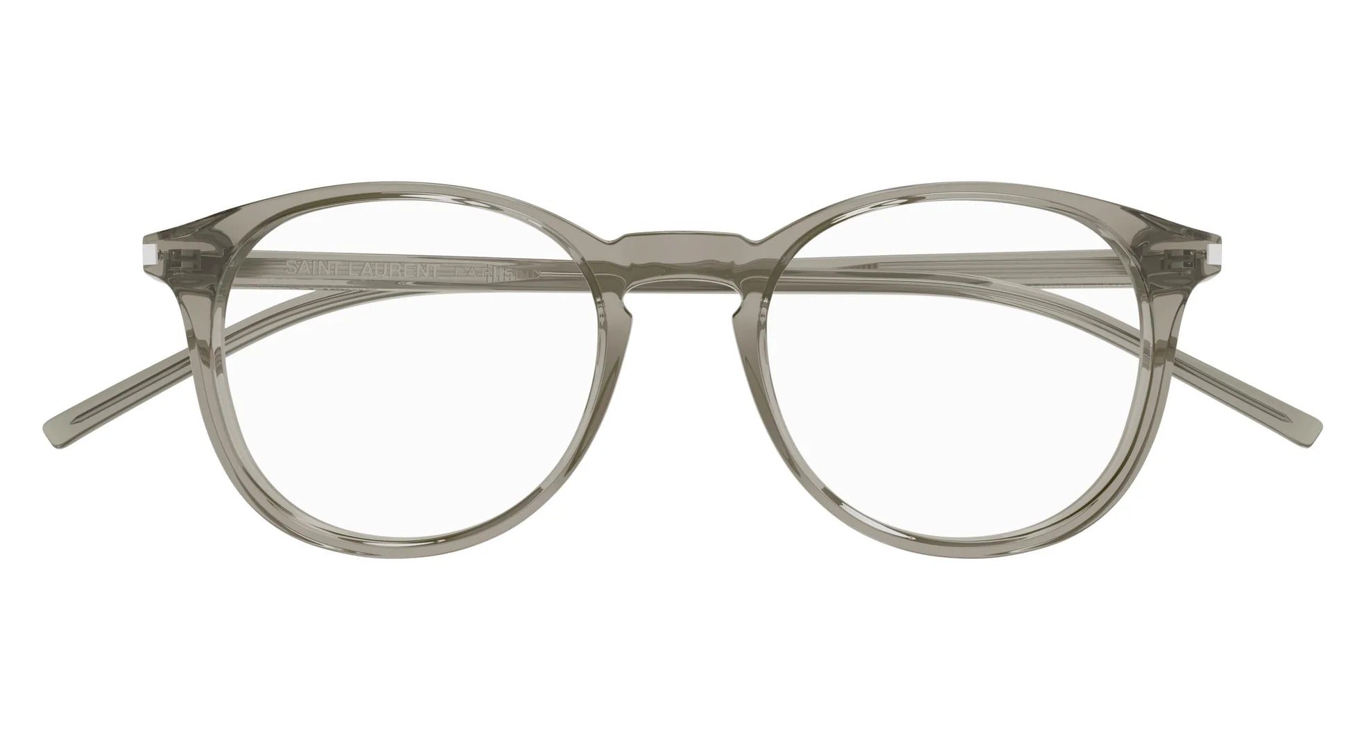 Eyeglasses Saint Laurent SL 106 025 brown brown transpare 50/19/145