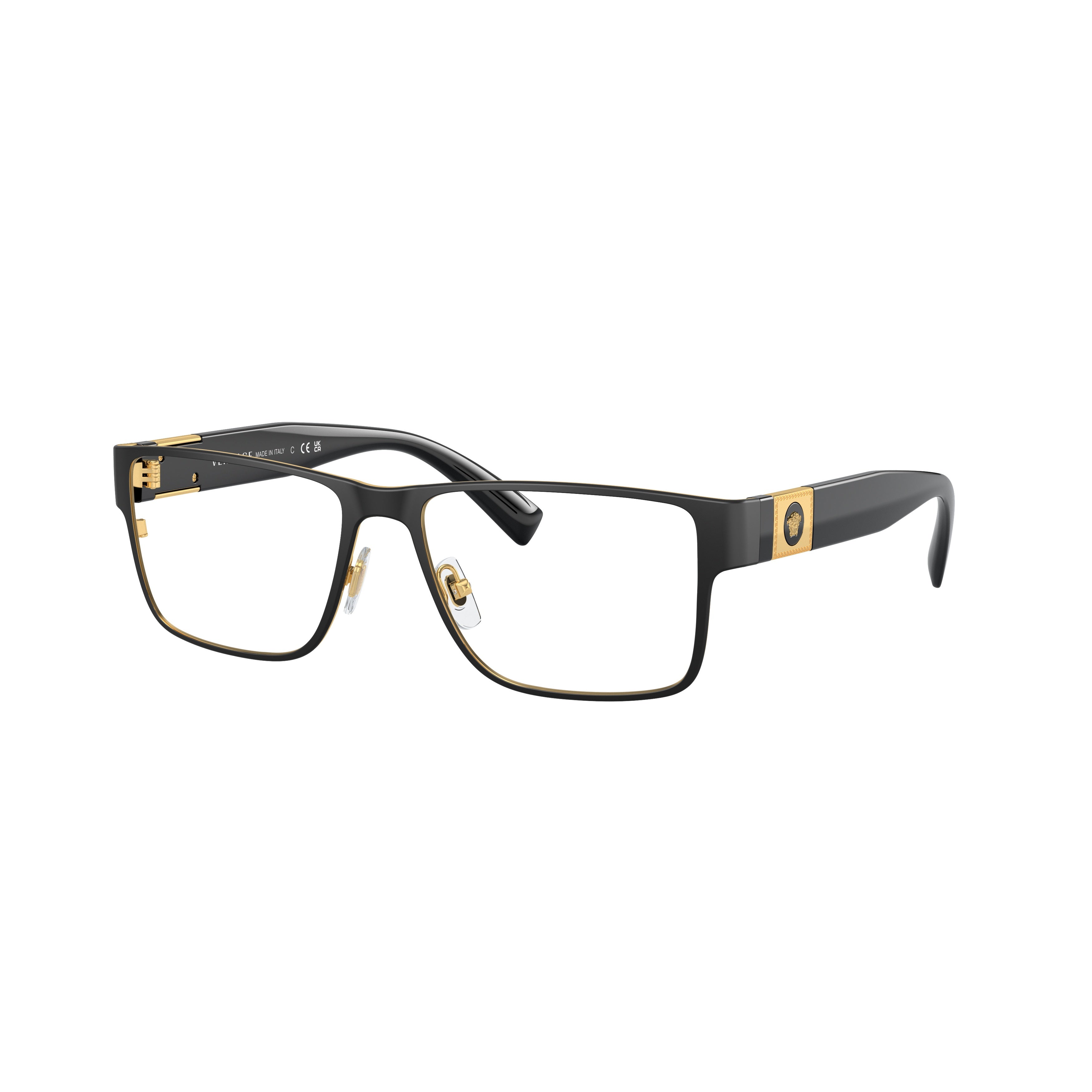 0ve1274 Rectangular Black Eyeglasses