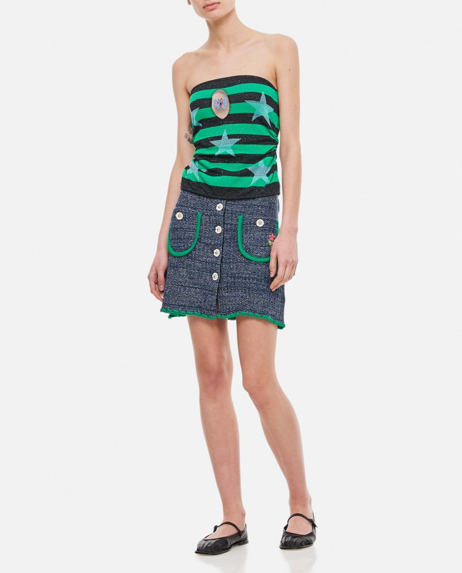 Chiara Cotton Miniskirt