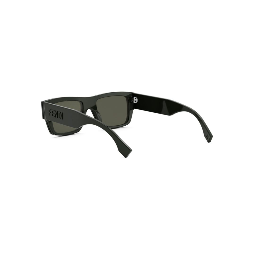 Fe40118i Bold Rectangular Sunglasses