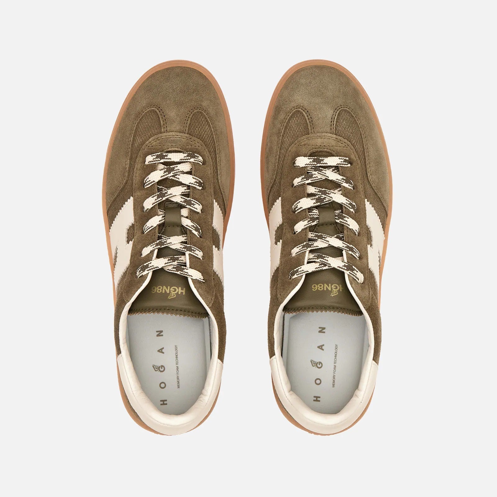 Cool Lace-Up Sneakers in Calfskin