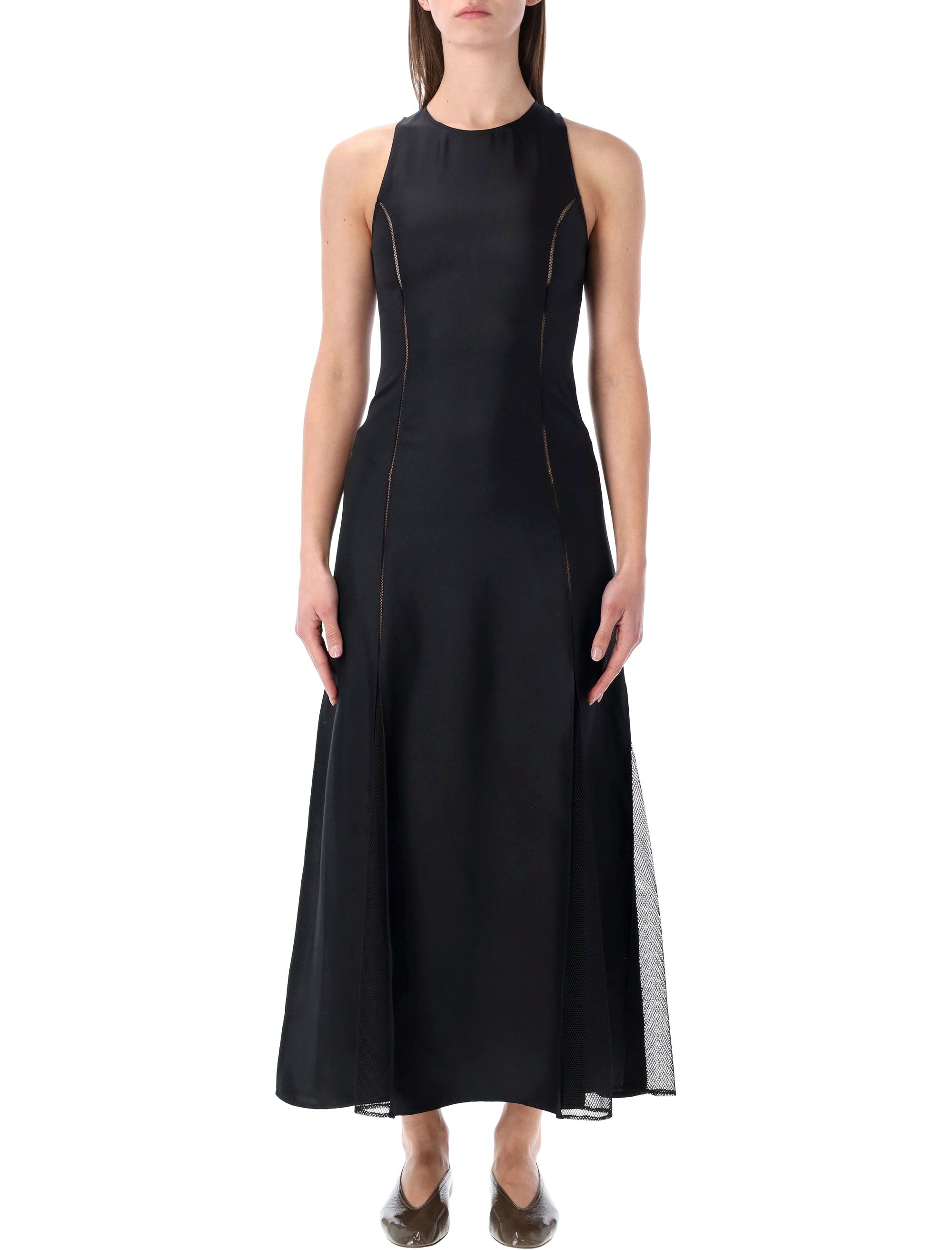 Iraka Silk Twill Dress