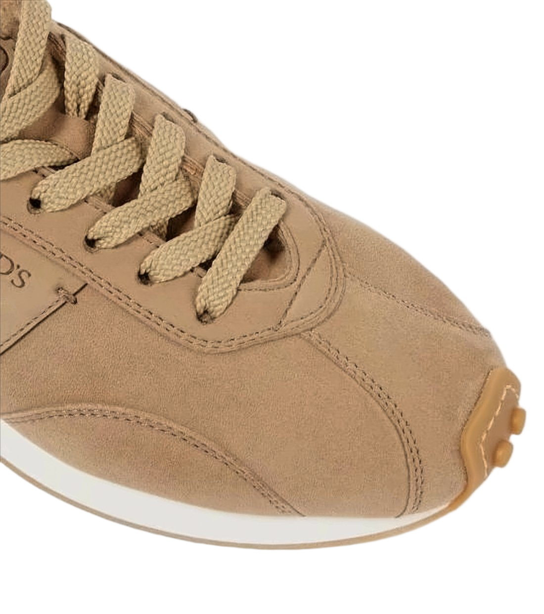 Brown Calf Leather Slip-On Sneakers