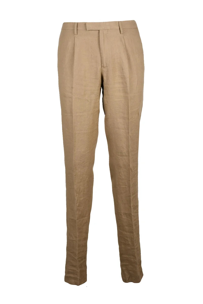 Linen Suit - Brown