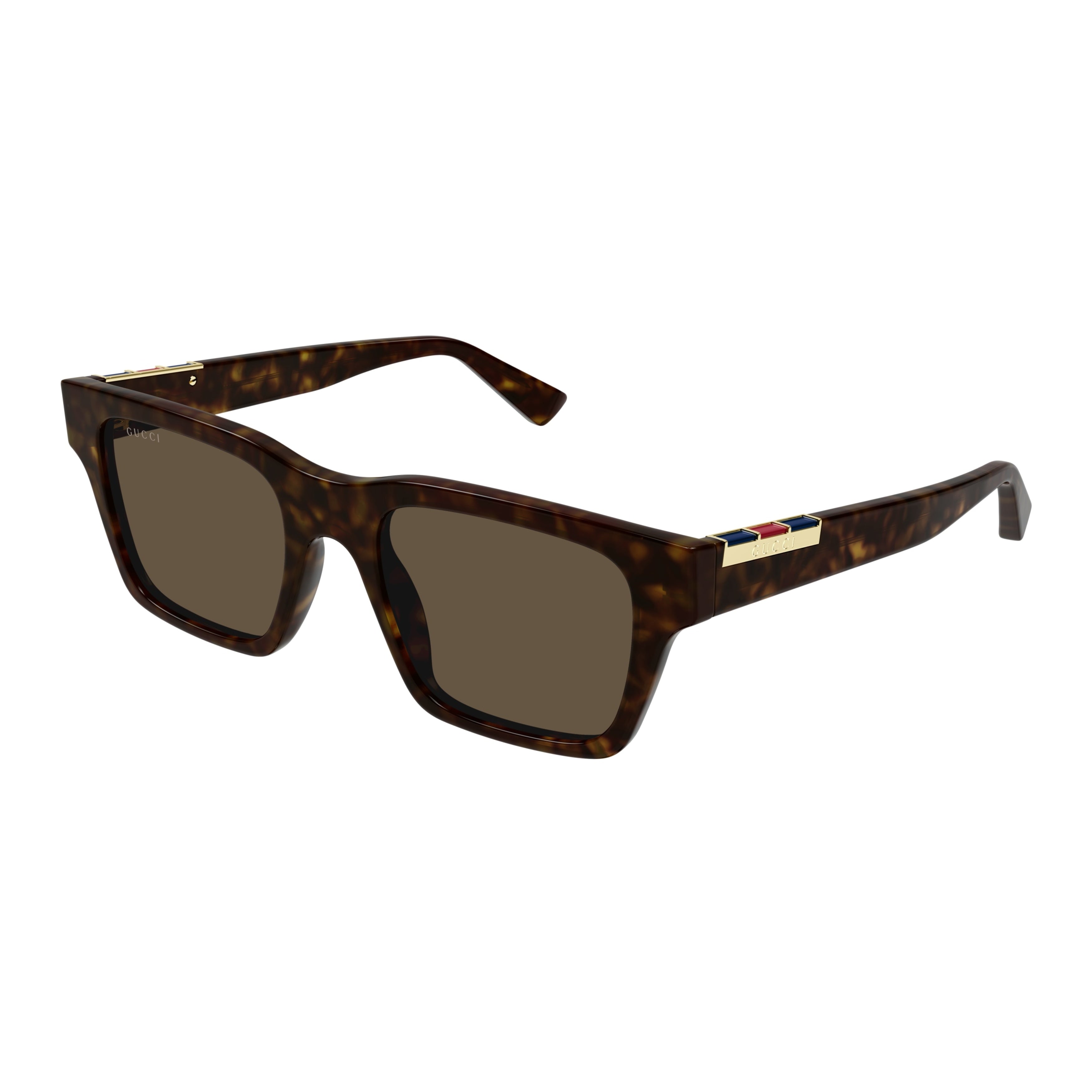 Gg1889s Bold Tortoiseshell Square Frame Sunglasses