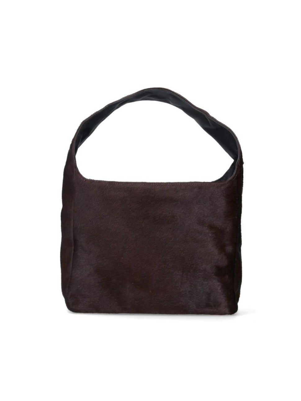 Large "Brick" Shoulder Bag – Brown