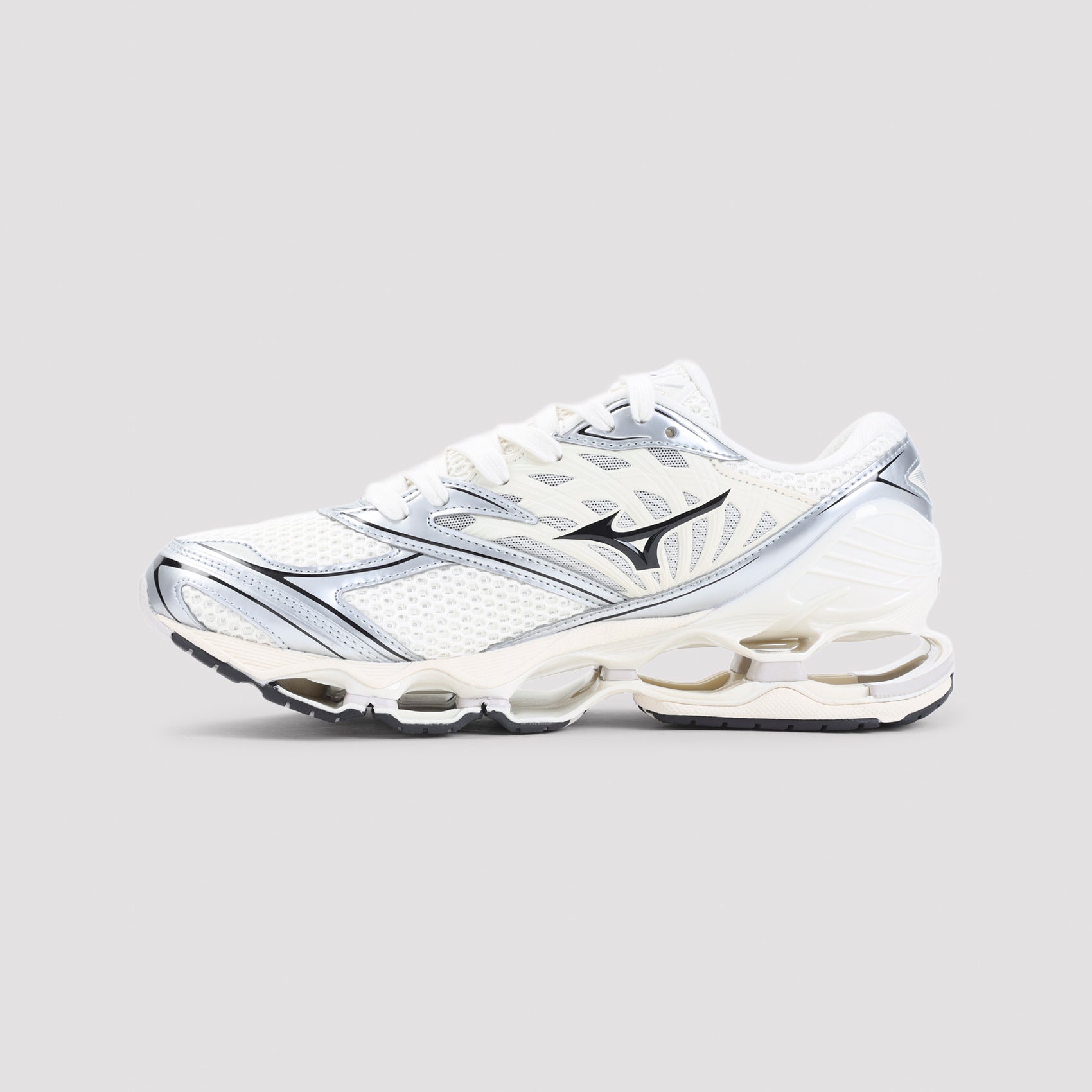 Lace-Up Sneakers With Metallic Accents