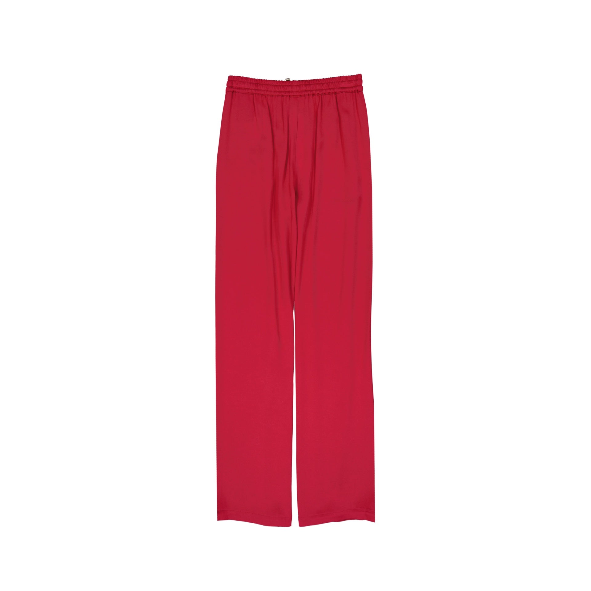 Wide-Leg Trousers With Elastic Waistband