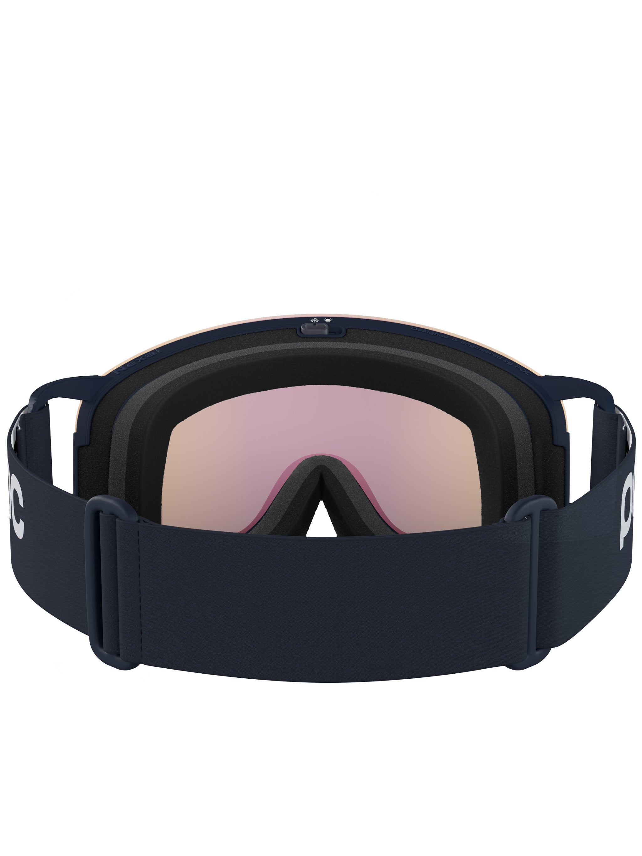 Black Nexal Frameless Reflective Ski Goggle