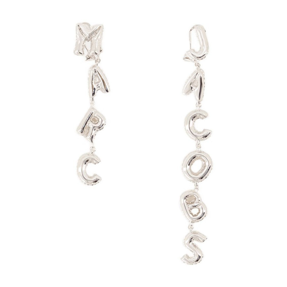 Balloon Earrings - Metal - Silver
