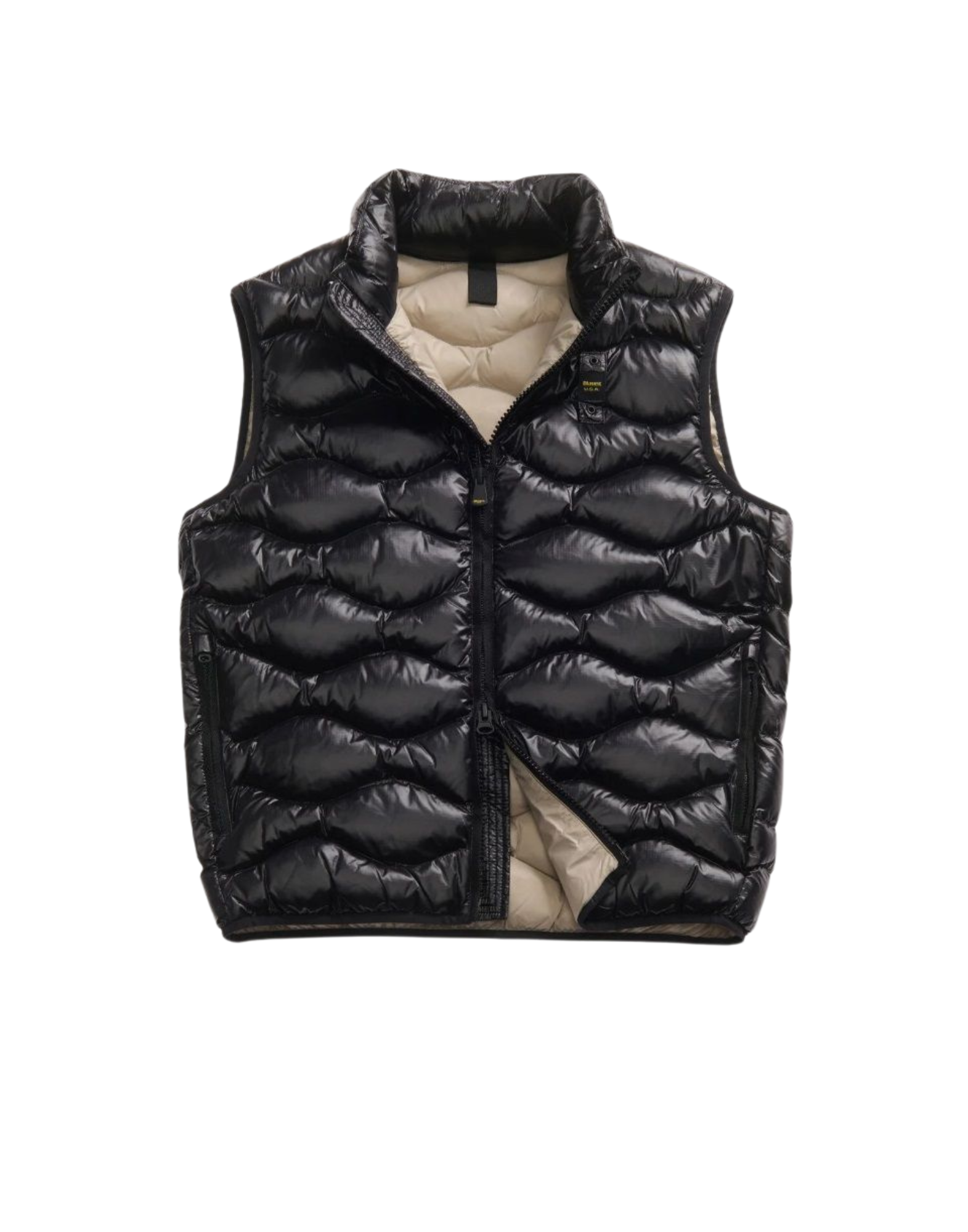 Black Danny Check Vest