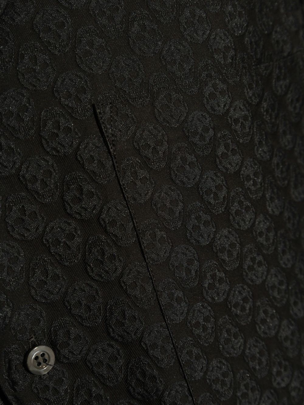 Shirt With Skull Pattern