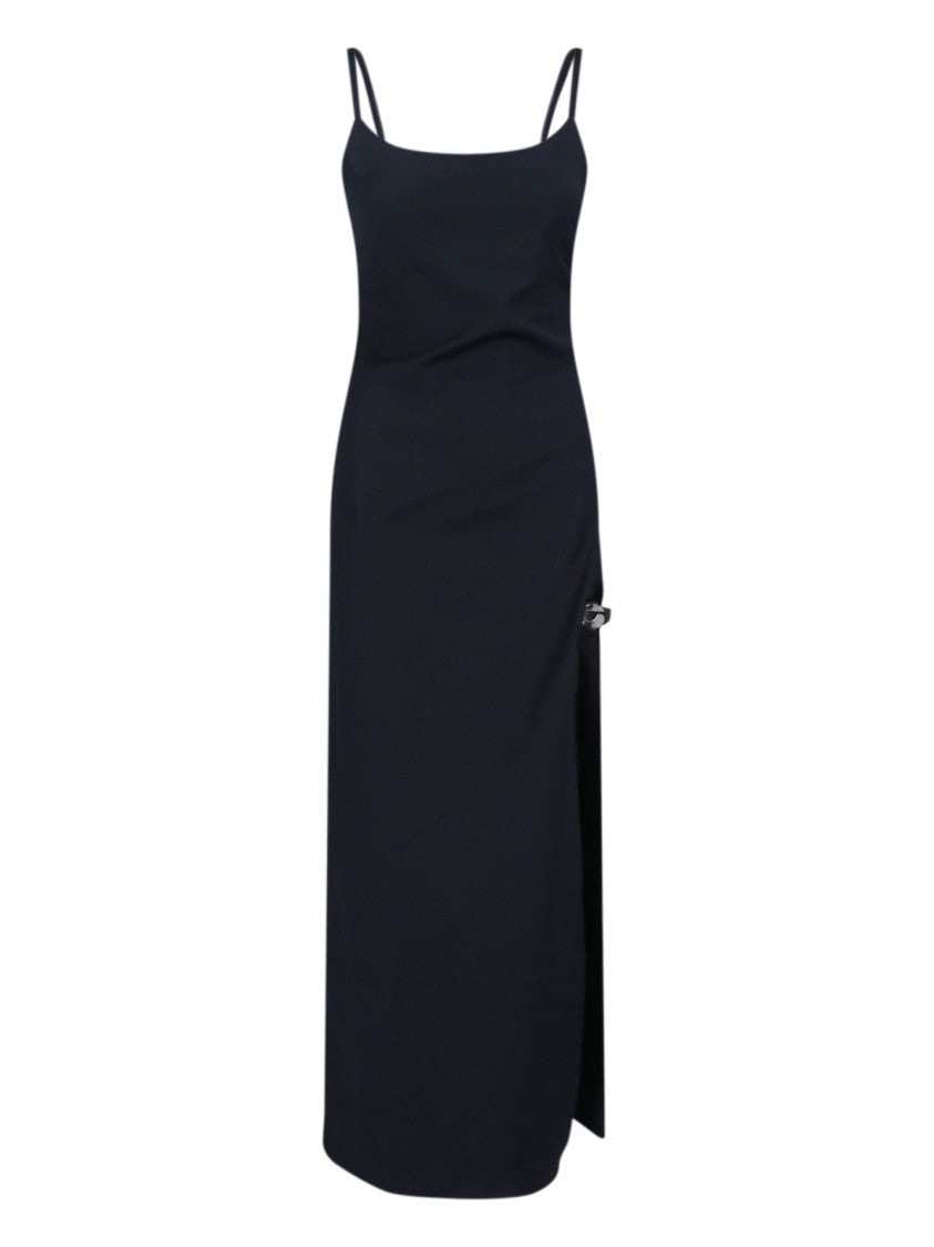 "Garter" Maxi Dress Black