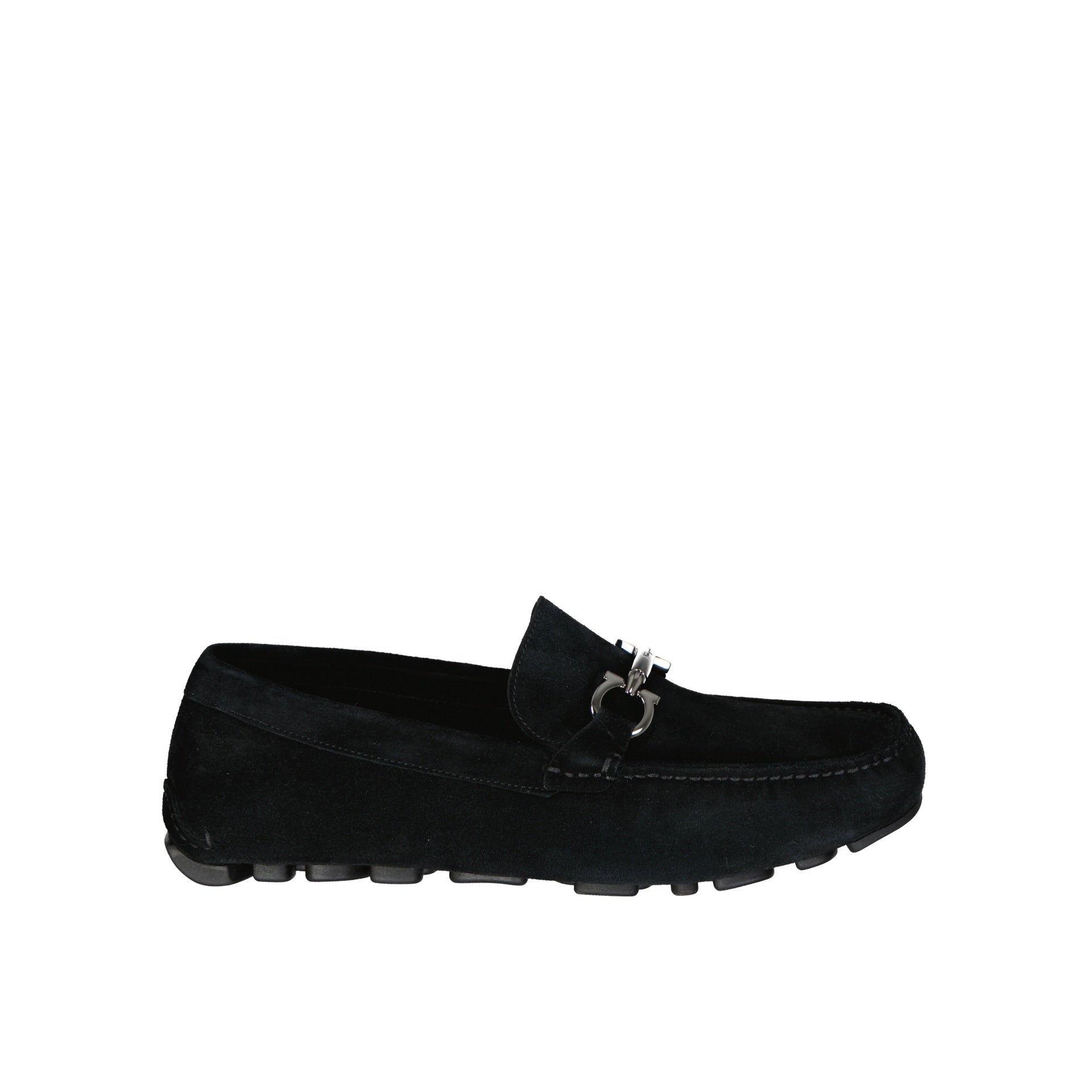 Salamanca Loafers with Rounded Toe and Metallic Bit Detail