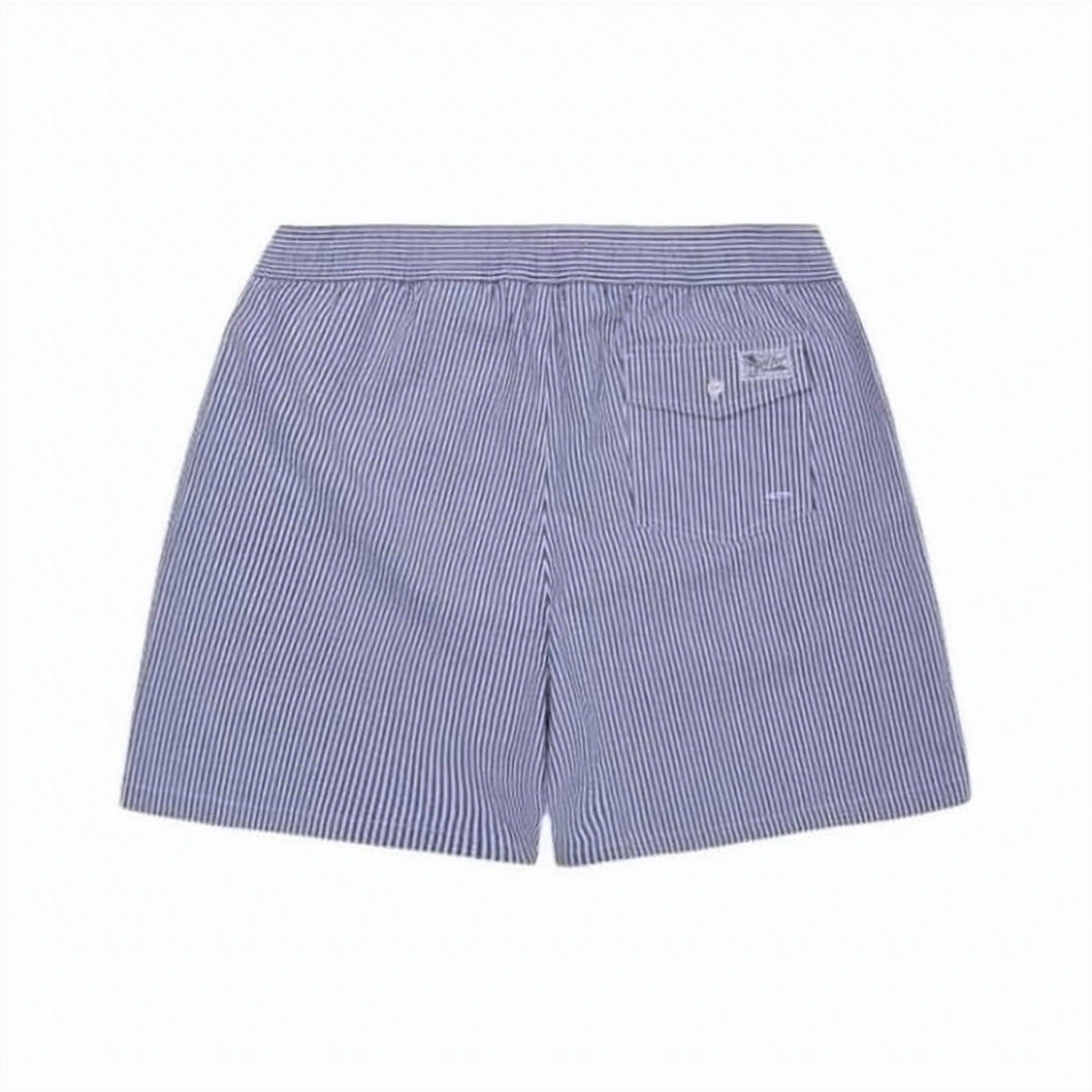 Vertical Pinstripe Swim Shorts