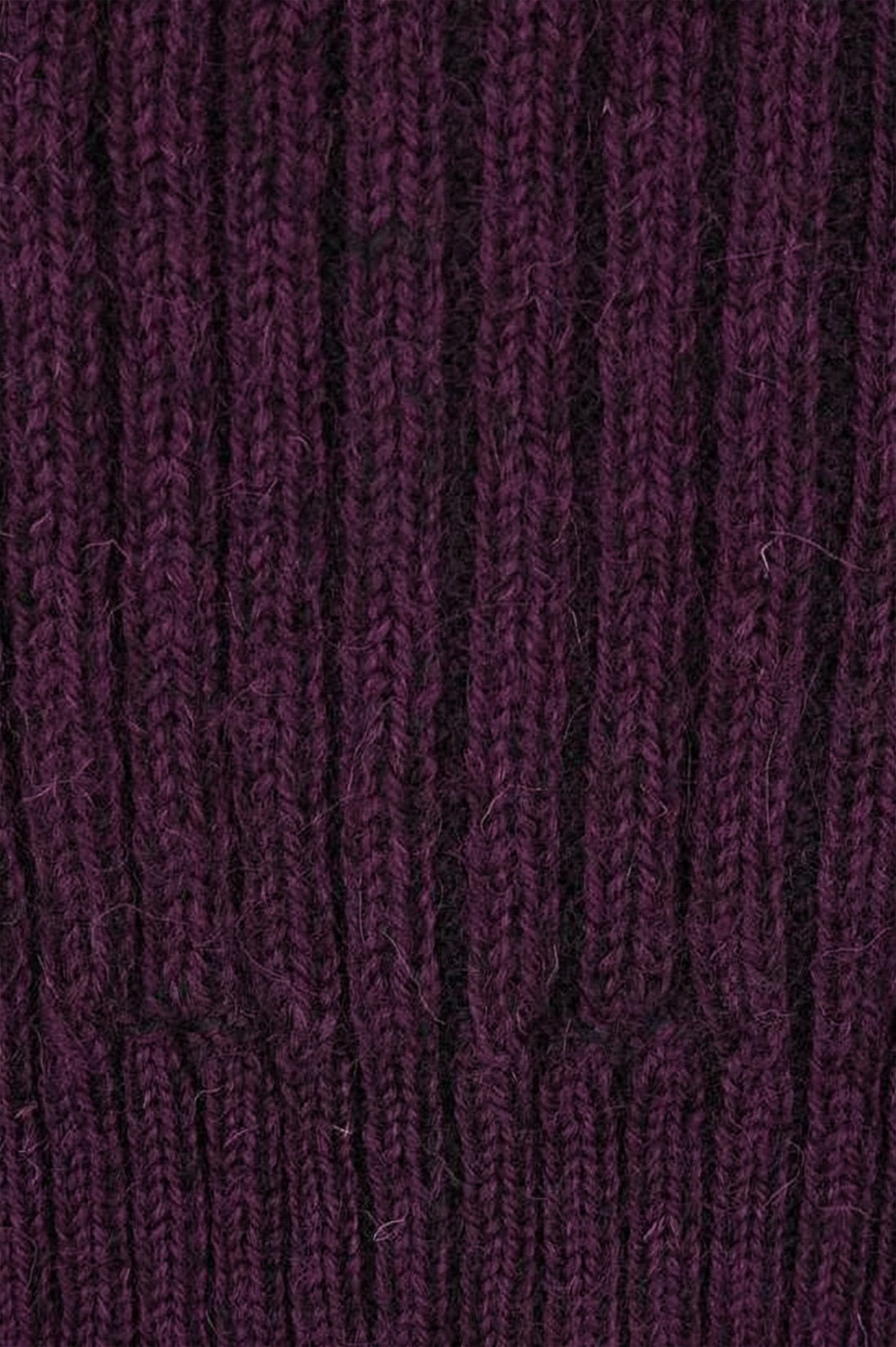 Ribbed Knit Hoodie with Integrated Hood