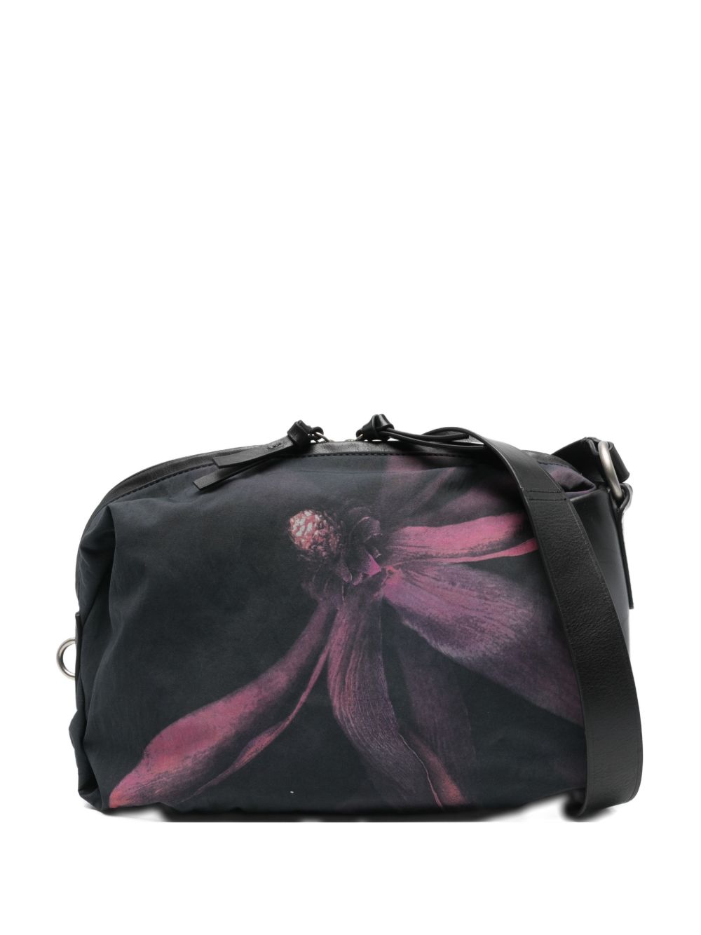 Rectangular Bags with Dark Floral Print