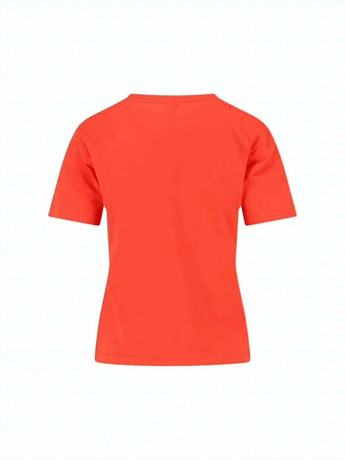 Short-Sleeved Crew Neck T-Shirt with Bold Graphic