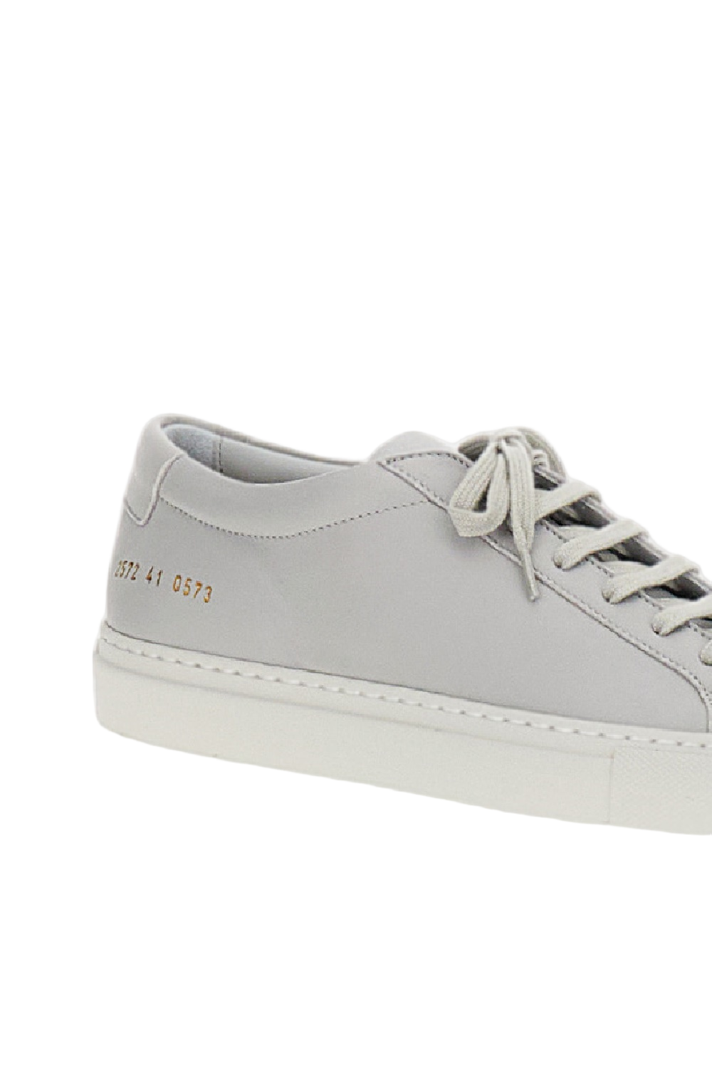 Grey Achille Premium Leather Sneakers
