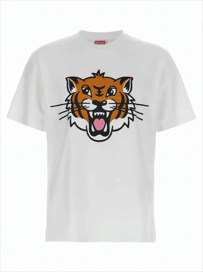 Tiger Graphic Short-Sleeve T-Shirt