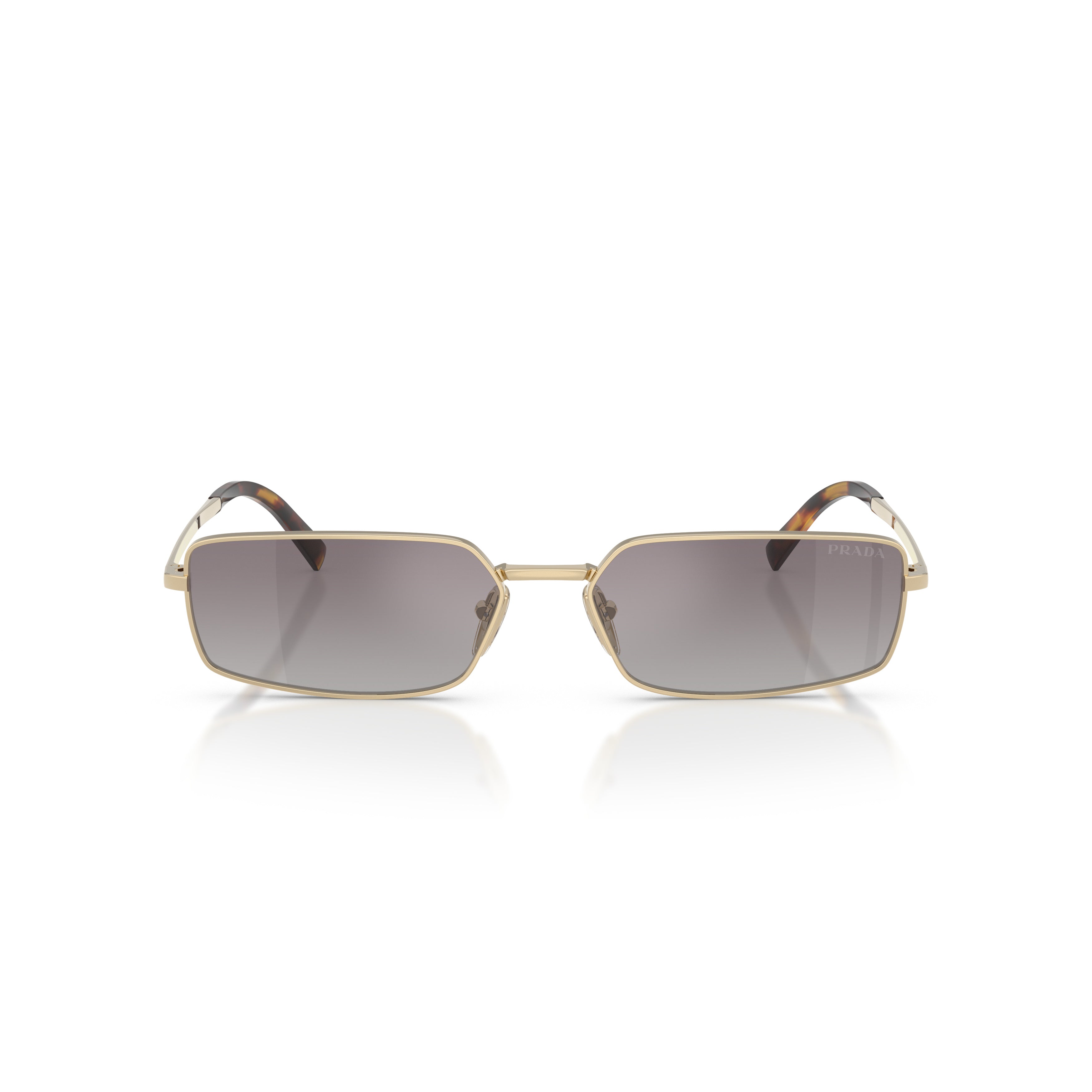 0pr A60s Gradient Grey Rectangular Sunglasses