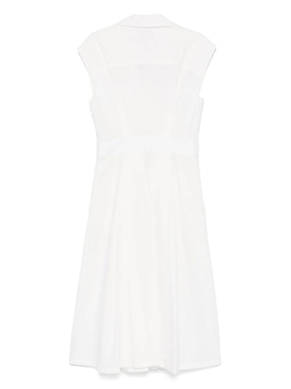 Ankle-Length Organic Cotton Wrap Dress