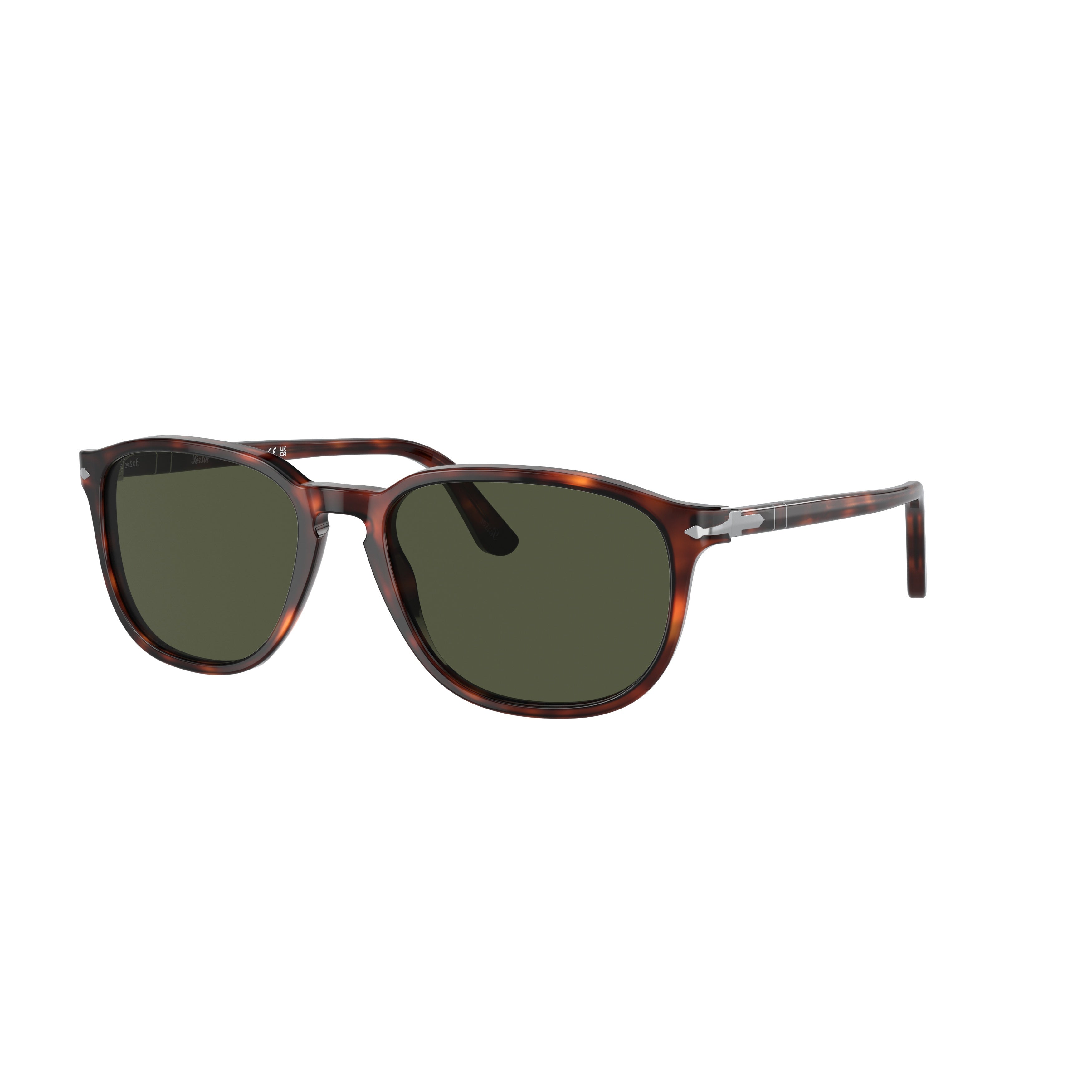 0po3019s Rounded Rectangular Tortoiseshell Acetate Sunglasses