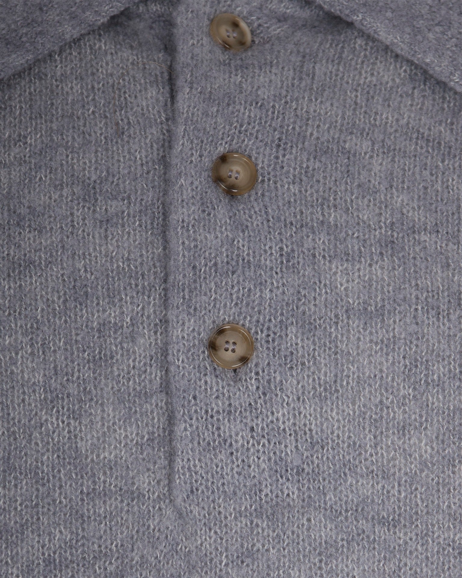Polo Collar Virgin Wool Sweater
