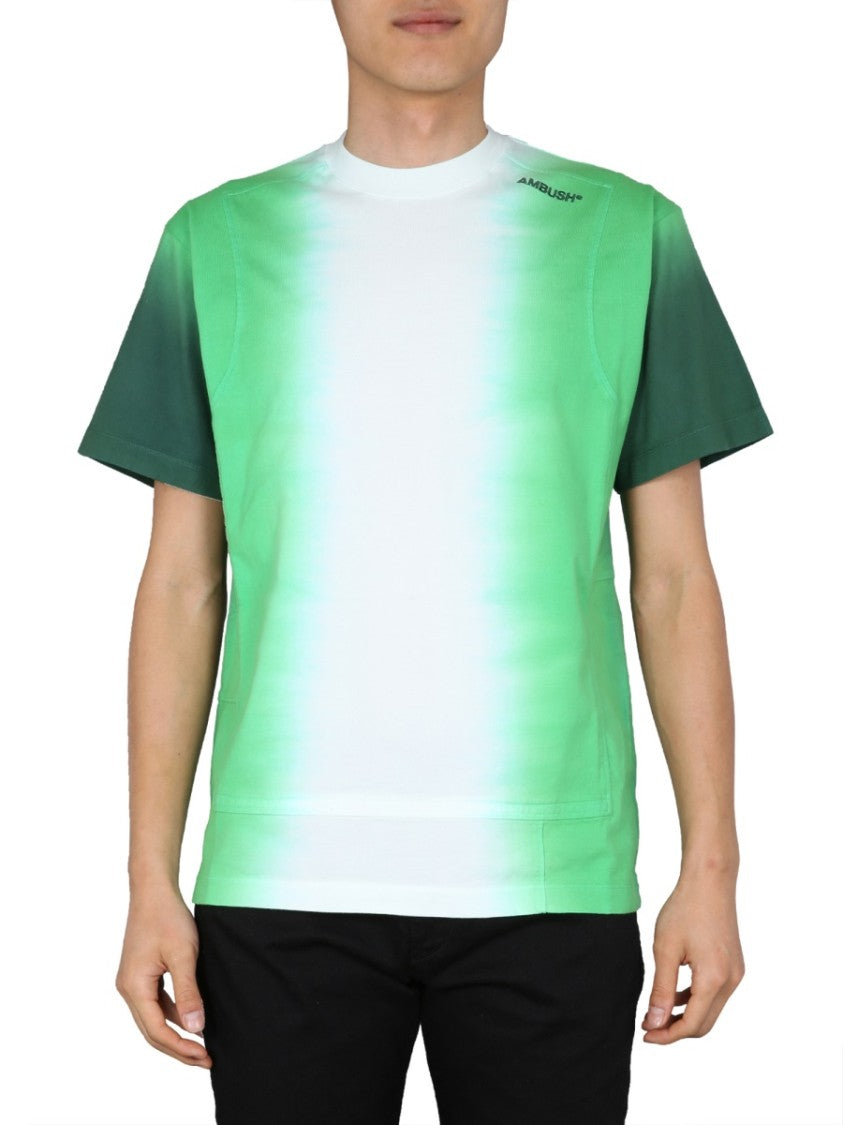 Gradient Design Round Neck T-Shirt