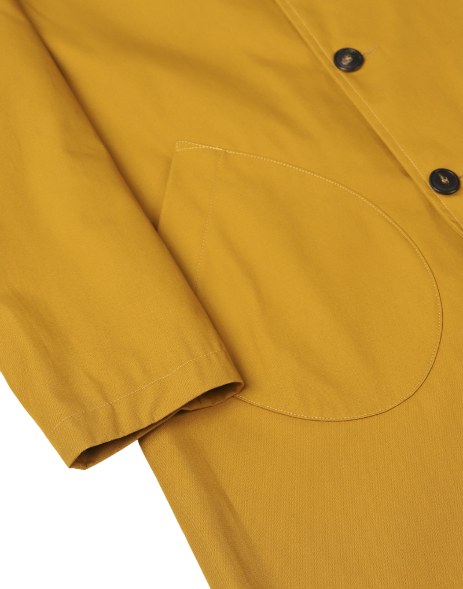 Refined Single-Breasted Trench Coat