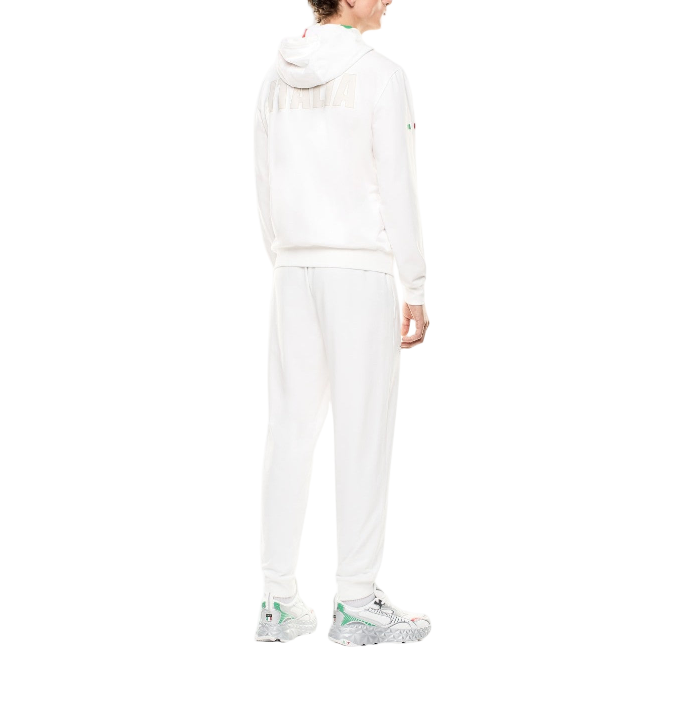 Tracksuit With Drawstring Hoodie