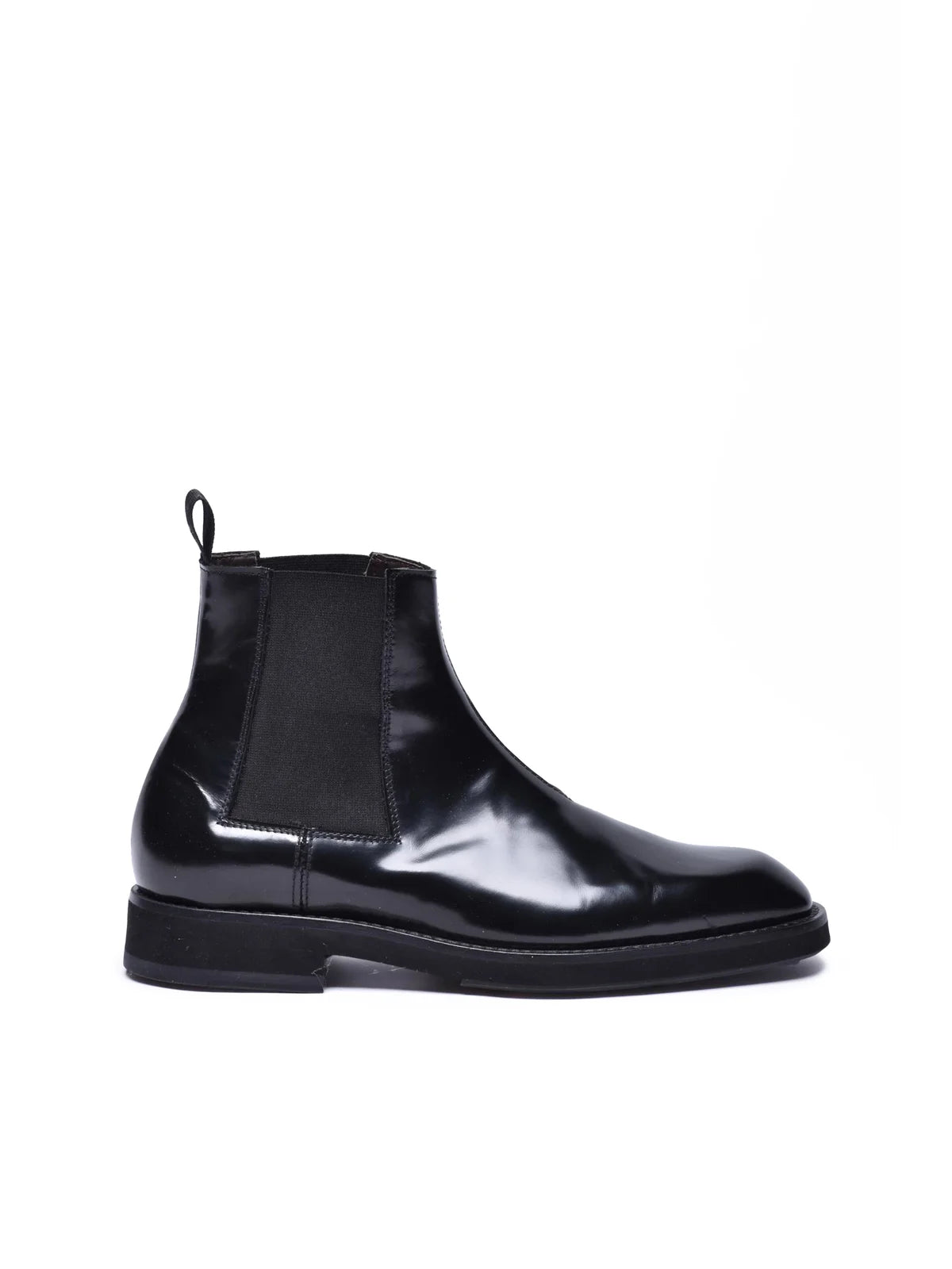 Black Brushed Ankle Boot