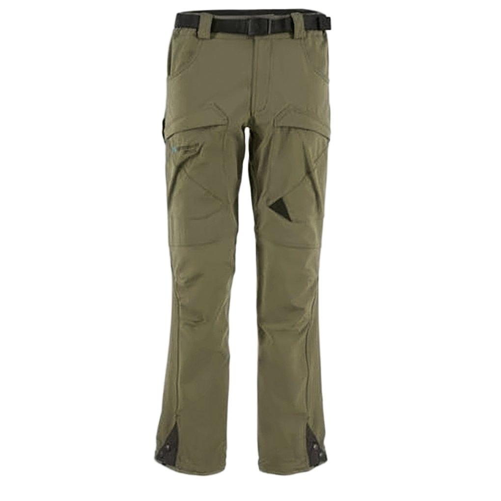 Functional Straight Pants with Multiple Pockets