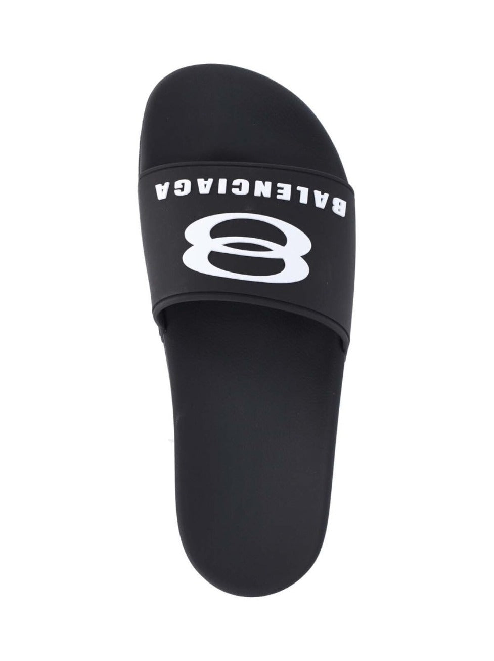 "Pool" Slide Sandals Black