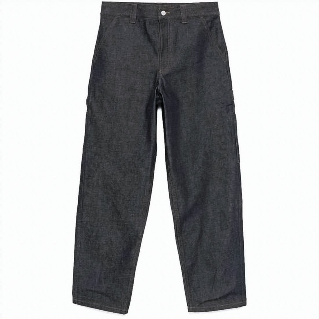 Relaxed Fit Straight-Leg Denim Pants