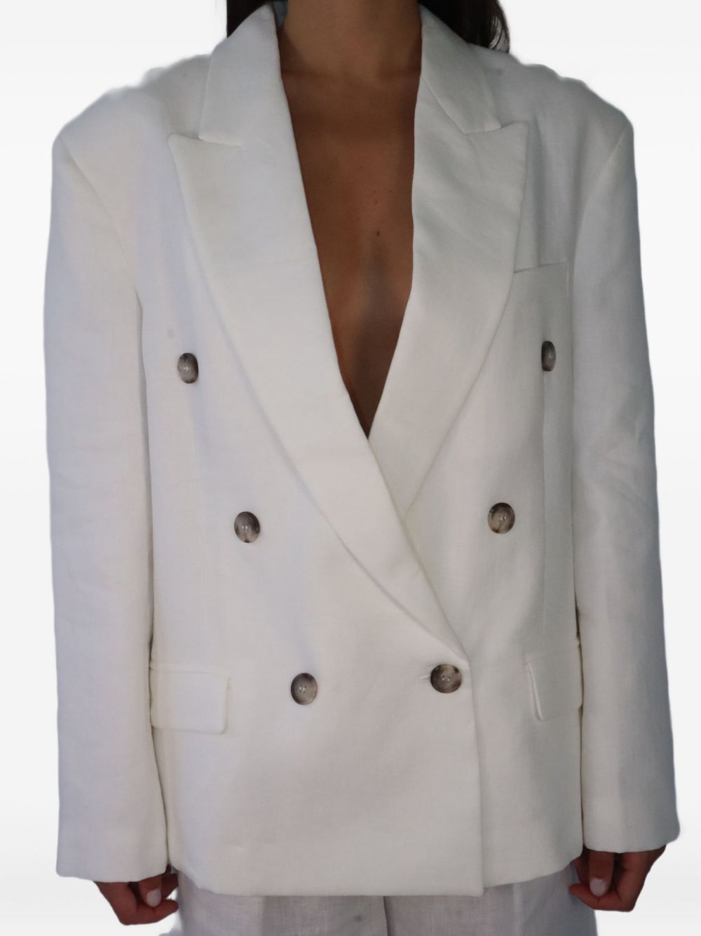 Summer Double-Breasted Blazer
