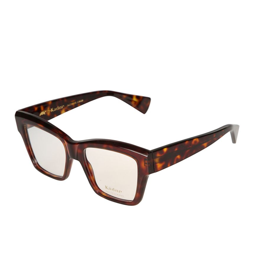 Charm Oversized Tortoiseshell Square Frame Eyeglasses