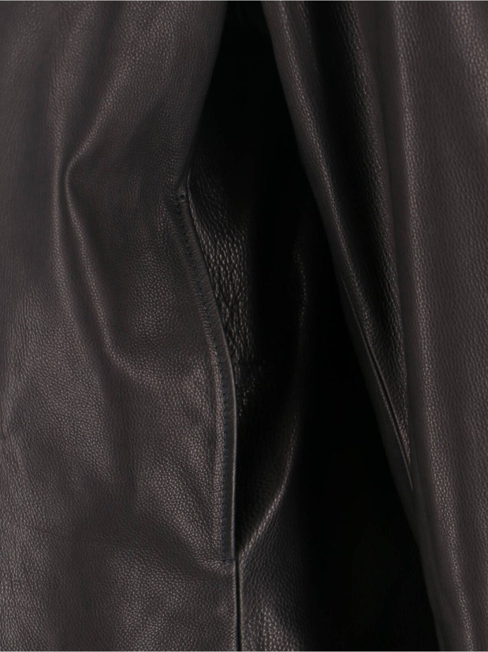Calfskin Jacket – Black