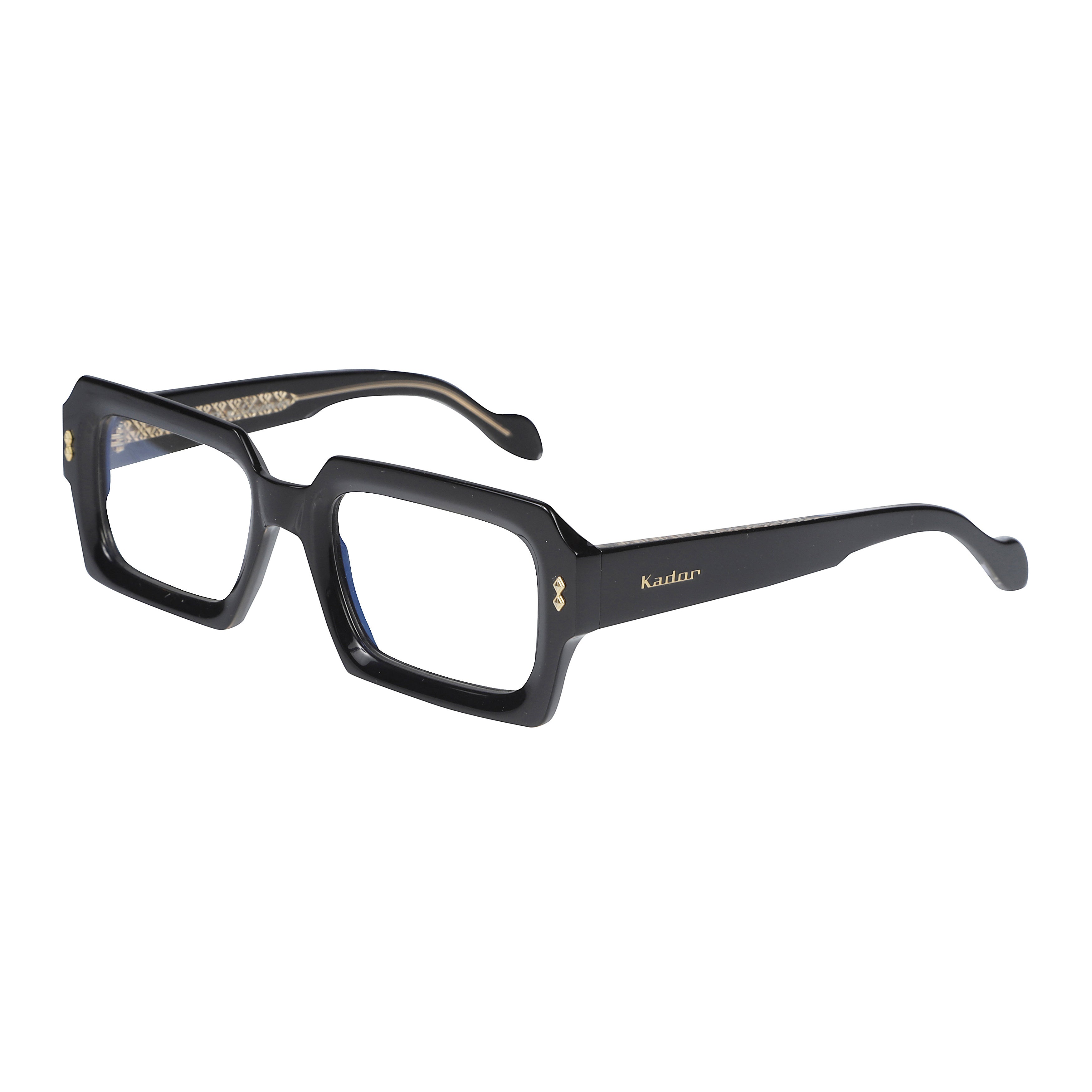 Evy Glamour Bold Rectangular Frame Sunglasses