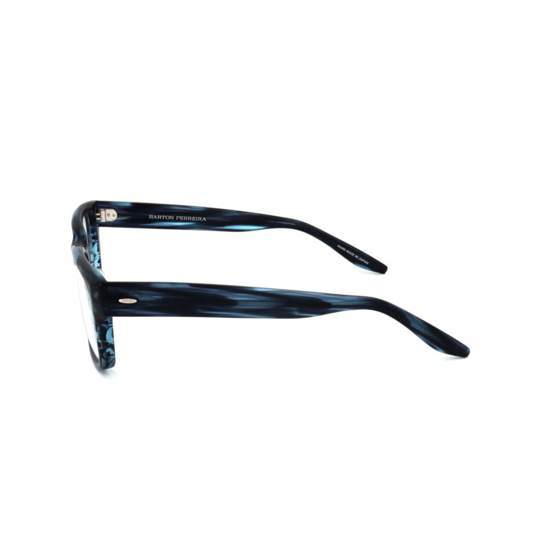 Bp5080-F 551nw Rectangular Frame Eyeglasses with Marbled Design