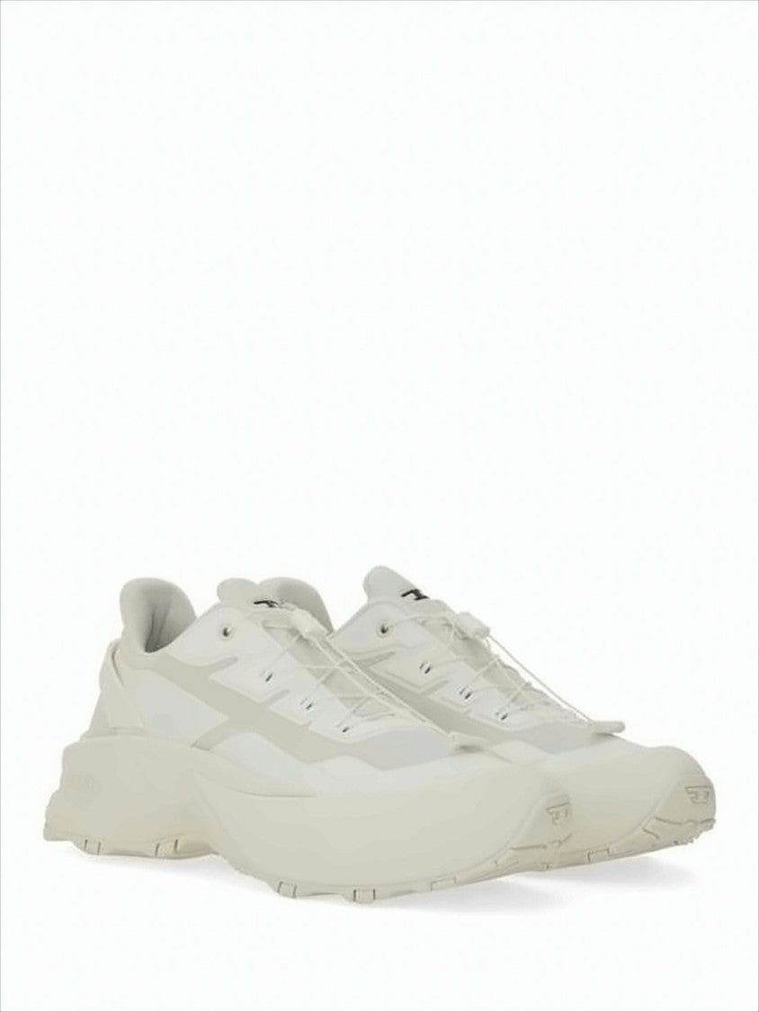 Sole Sneakers with Layered Paneling