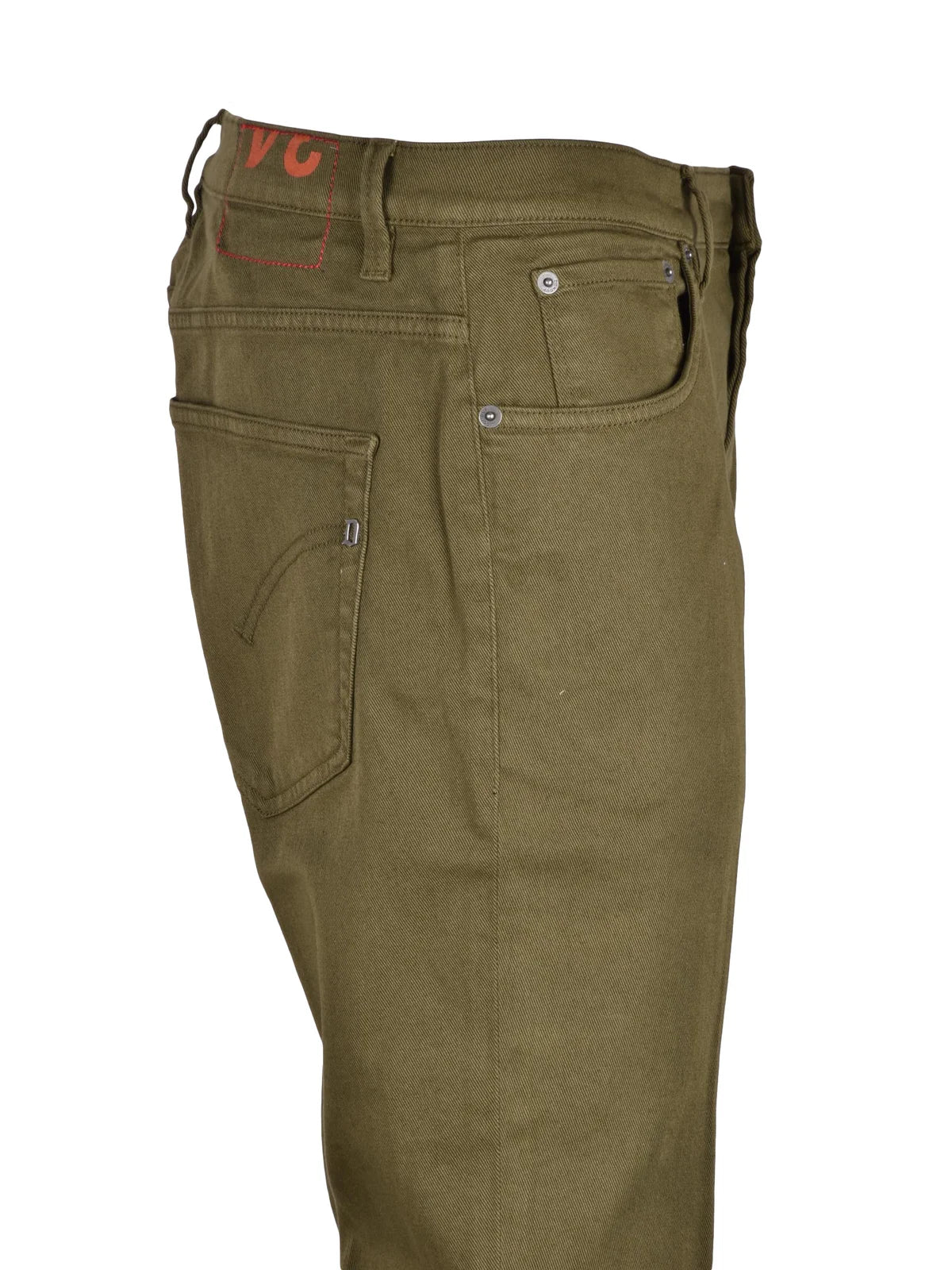 Green Brighton Cotton Elastomultiester Elastane Jeans